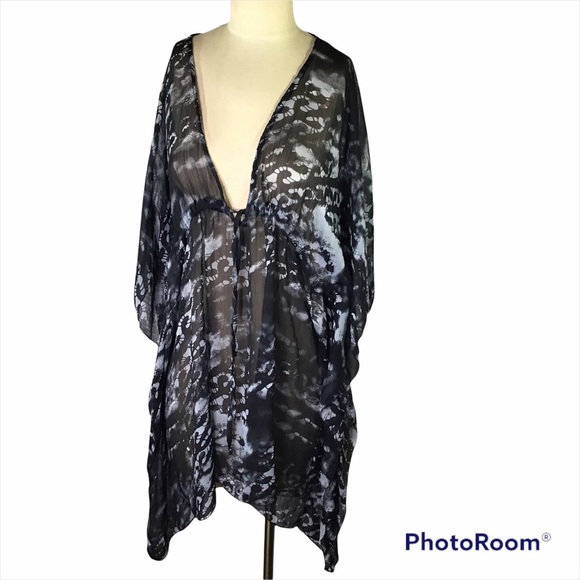 Water Water Semi Sheer swim Coverup L/XL - Picture 1 of 4